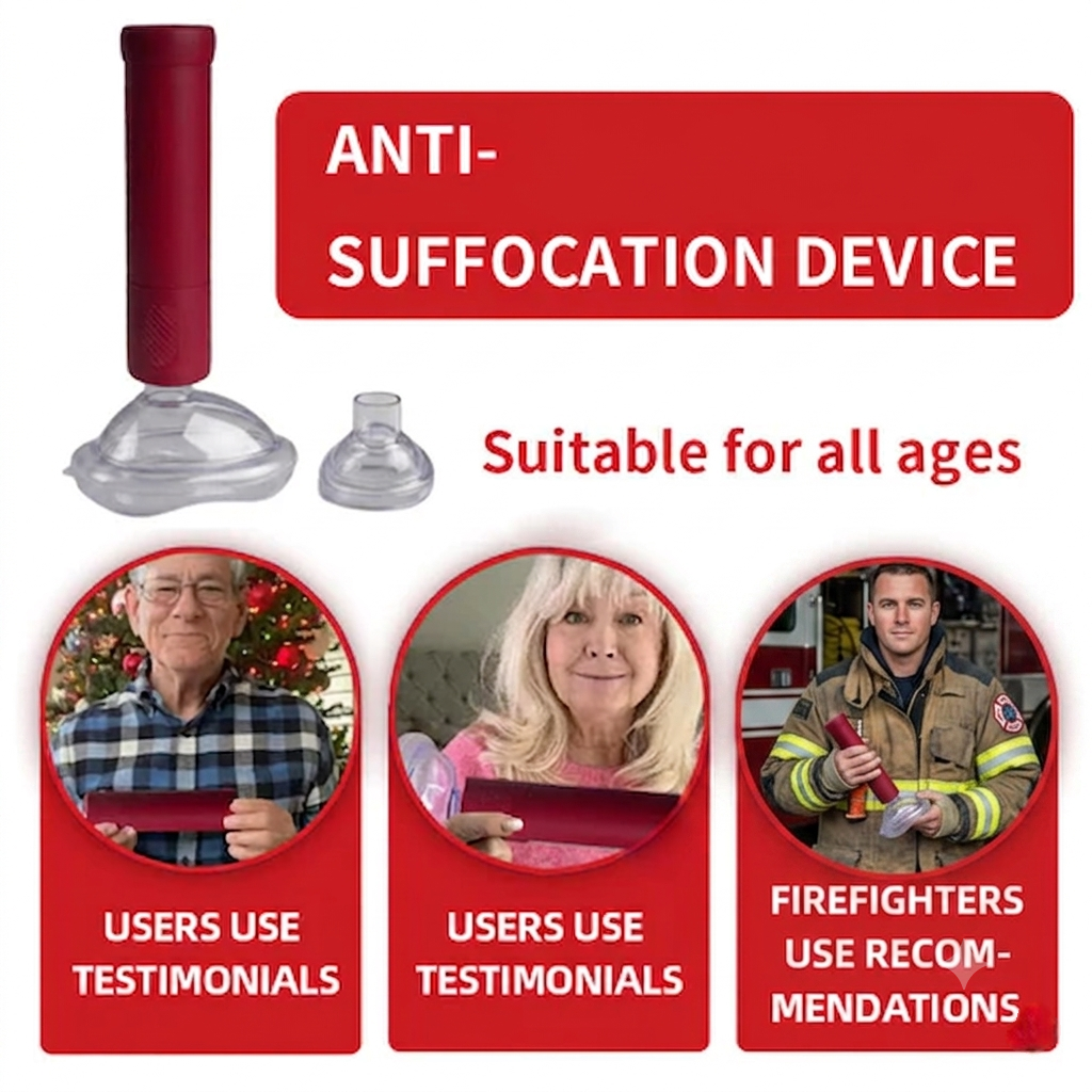 🚑2026 Upgraded Emergency Anti-Choking Rescue Device Trusted by Thousands of Families